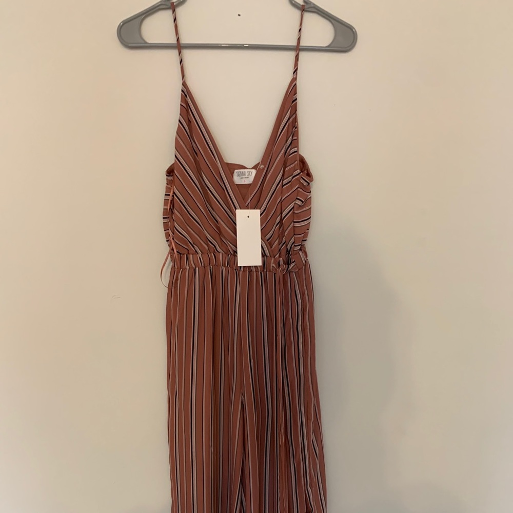 NWT Long Thin Strapped Dress